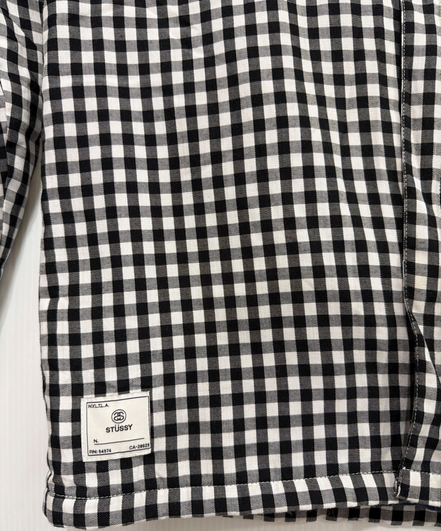中古・古着通販】stussy (ステューシー) ブルゾン ブラック サイズ:M 