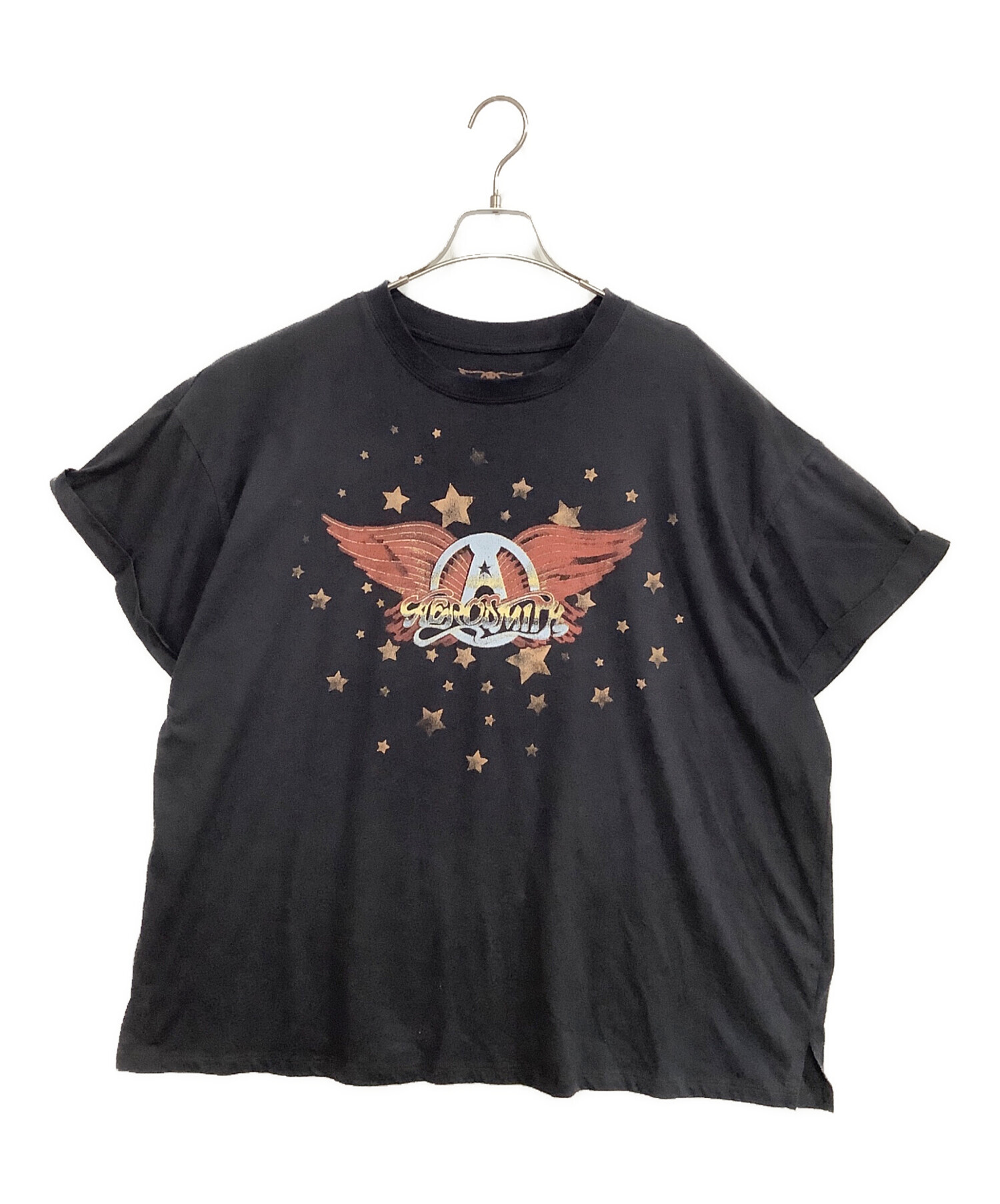 中古・古着通販】AERO SMITH (エアロスミス) バンドTシャツ グレー