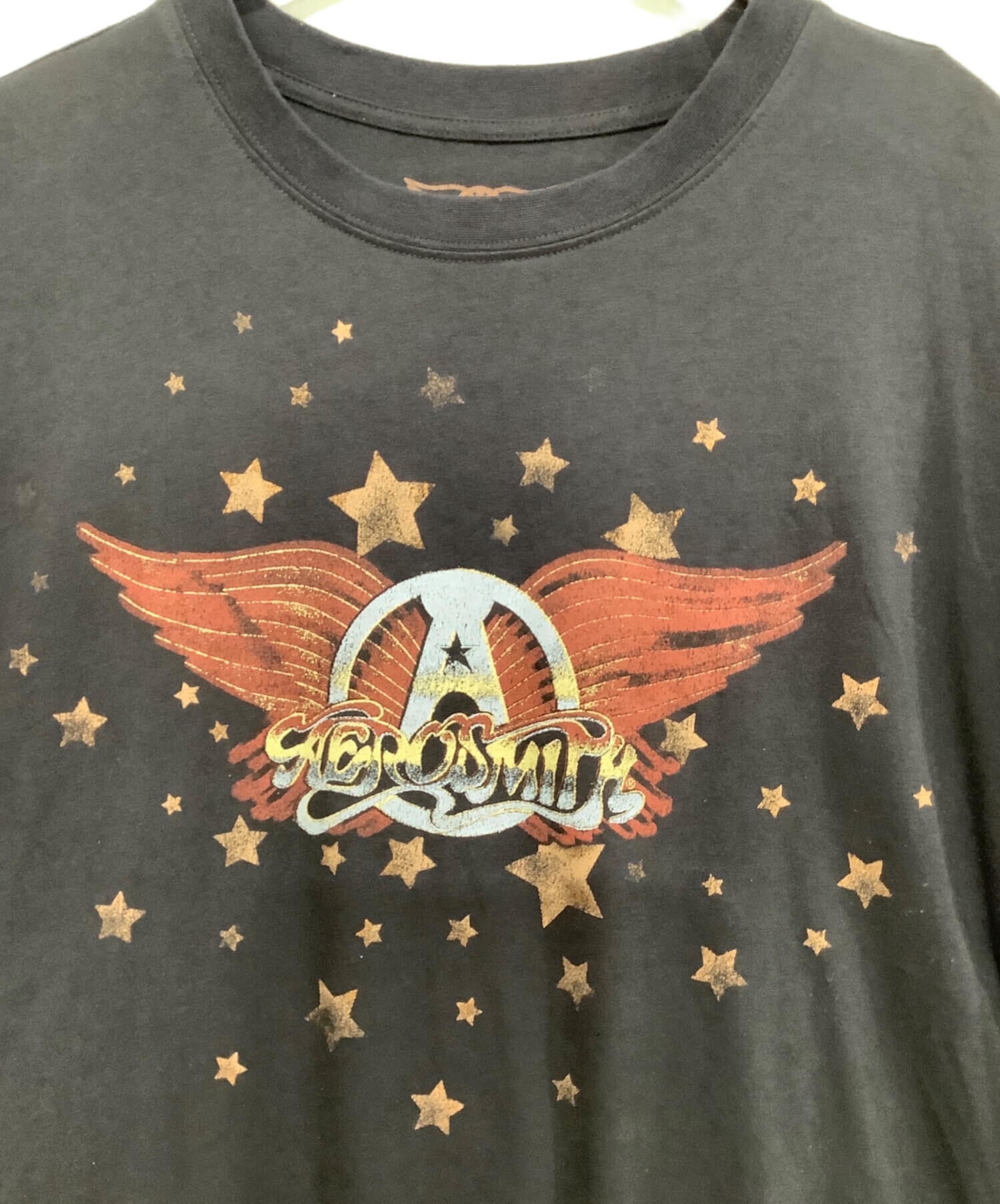 中古・古着通販】AERO SMITH (エアロスミス) バンドTシャツ グレー