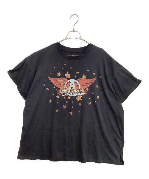 1993年コピーライトエアロスミス AEROFORCEONETシャツ 中古・古着通販】AERO SMITH (エアロスミス) バンドTシャツ グレー