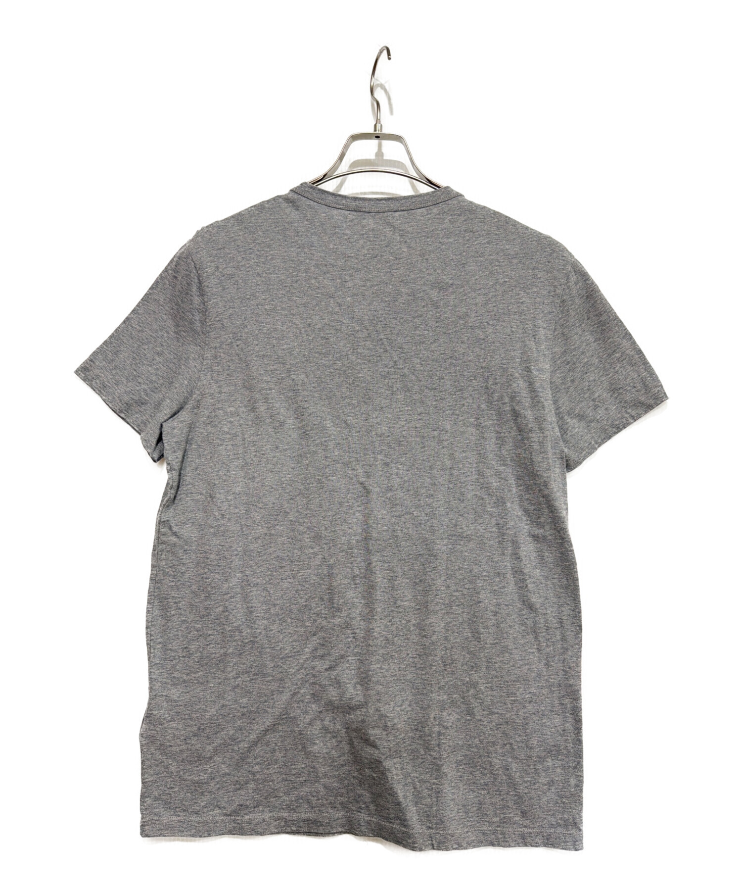 値下げ 中古 MONCLER グレー Tシャツ ロゴプリント S 中古・古着通販】MONCLER (モンクレール) 半袖カットソー グレー