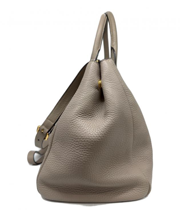 中古・古着通販】PRADA (プラダ) 2WAYトートバッグ グレージュ