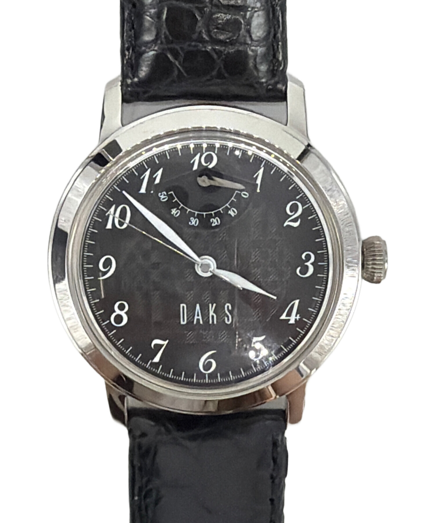 DAKS 置時計 中古・古着通販】DAKS (ダックス) ORIENT (オリエント) 腕時計