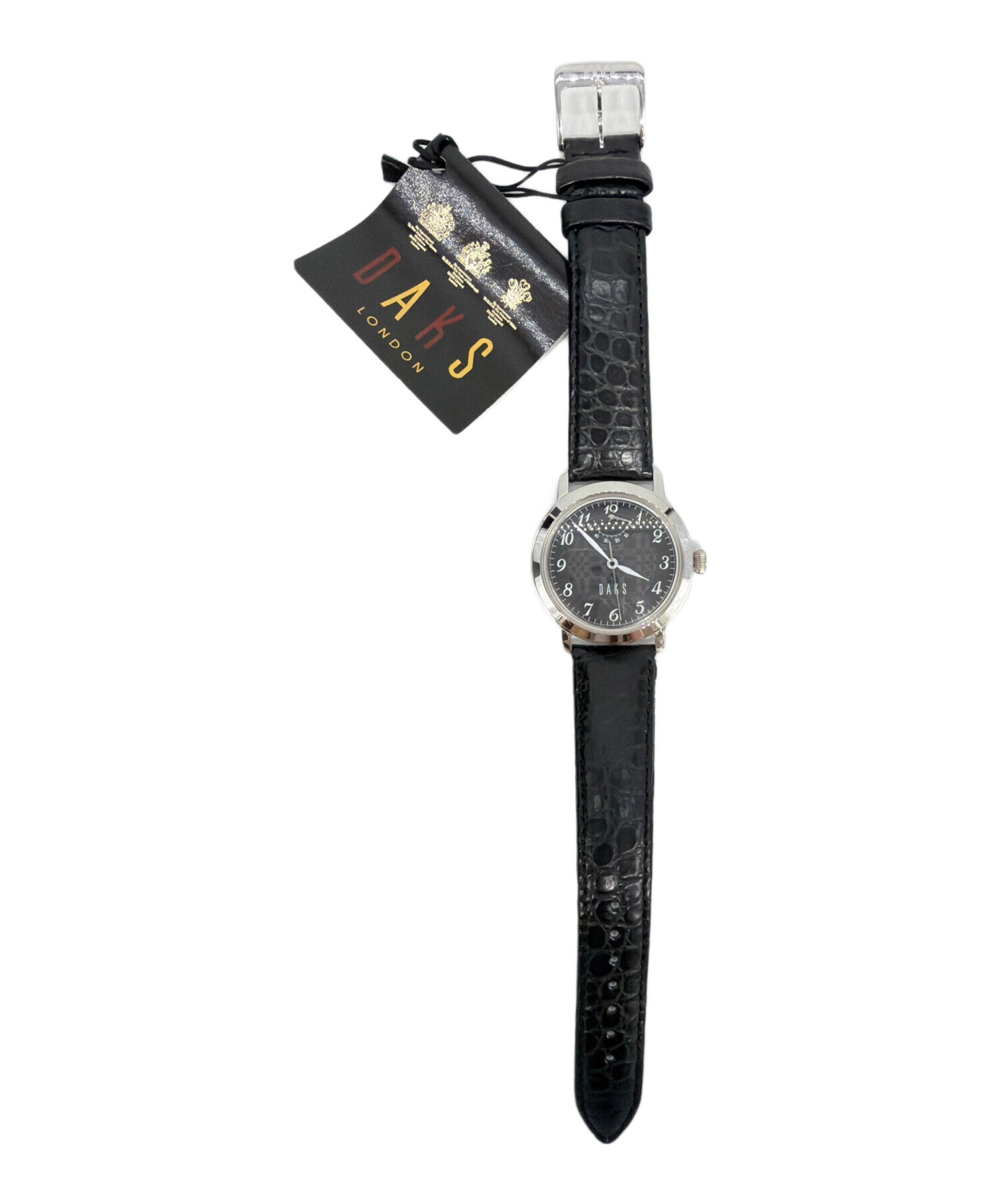DAKS 置時計 中古・古着通販】DAKS (ダックス) ORIENT (オリエント) 腕時計
