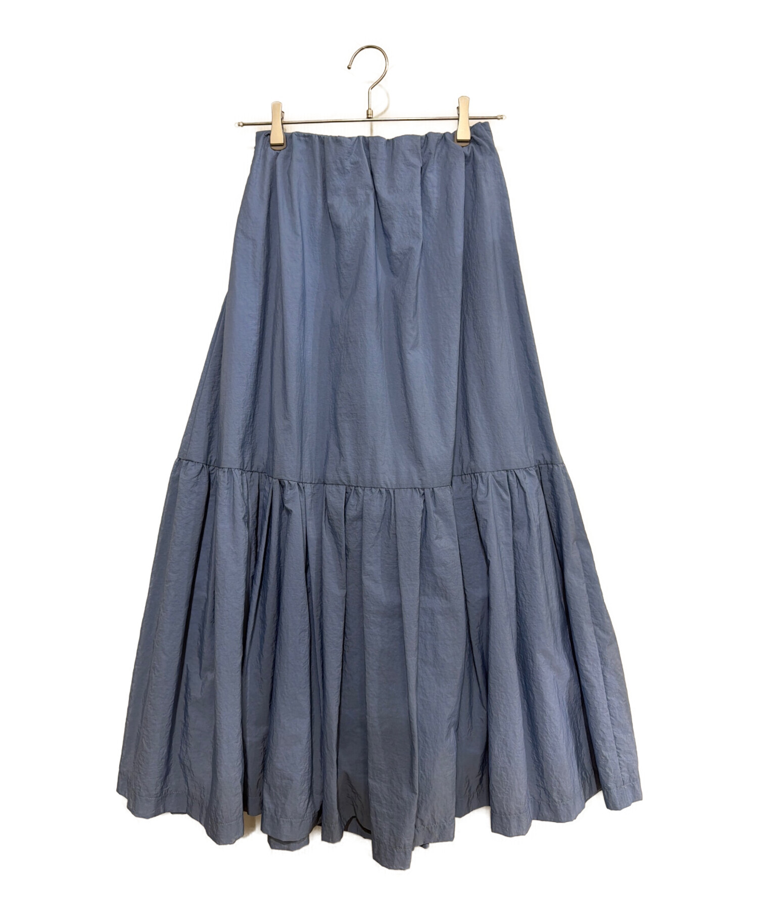 emmi atelier ノースリーブフレアロングスカート 1 ロイヤルブルー 中古・古着通販】emmi atelier (エミアトリエ) スカート ブルー