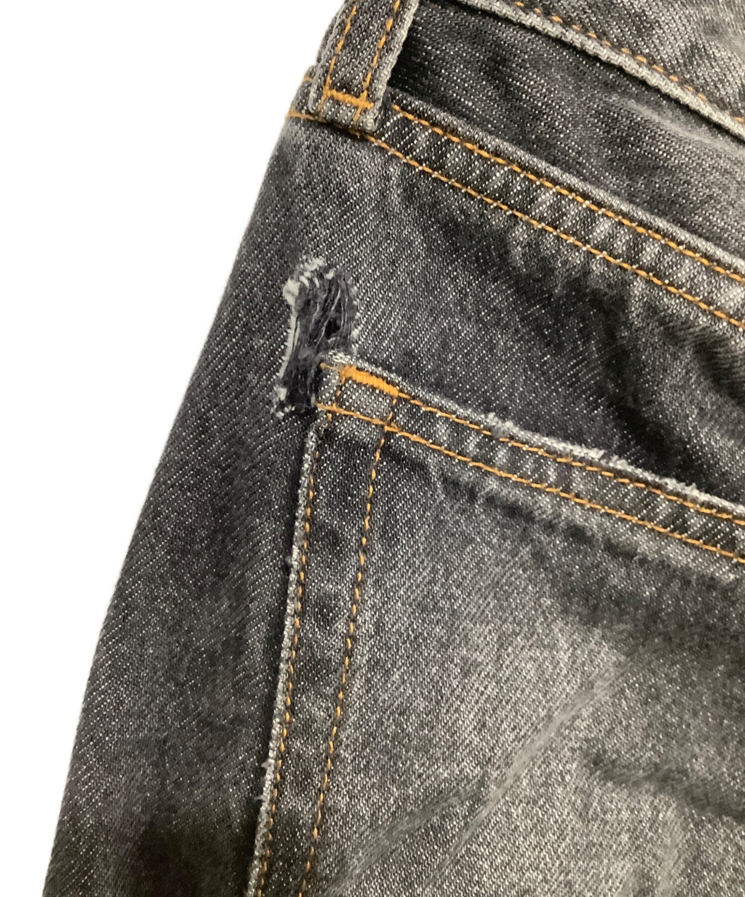 中古・古着通販】LAGUA GEM (ラグアジェム) デニムパンツ ブラック
