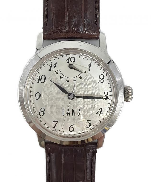 DAKS 置時計 中古・古着通販】DAKS (ダックス) リストウォッチ ホワイト｜ブランド