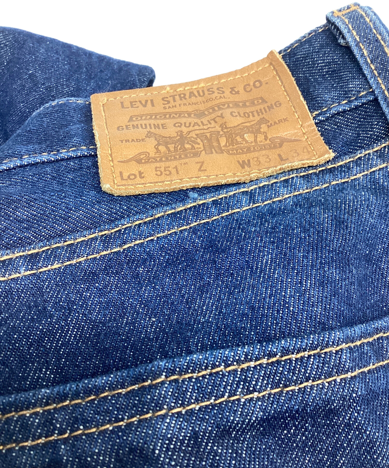 中古・古着通販】LEVI'S (リーバイス) ストレートデニムパンツ