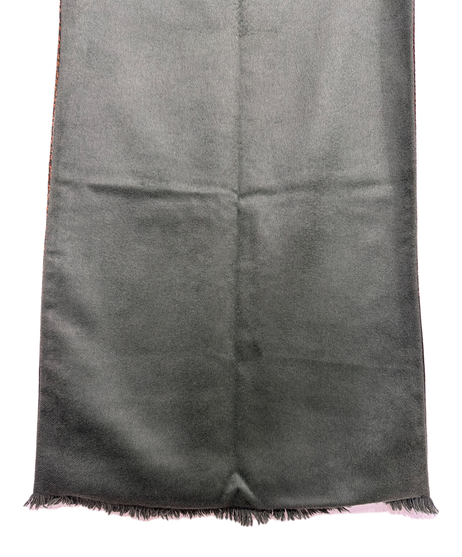 中古・古着通販】HERMES (エルメス) マフラーストール グリーン サイズ