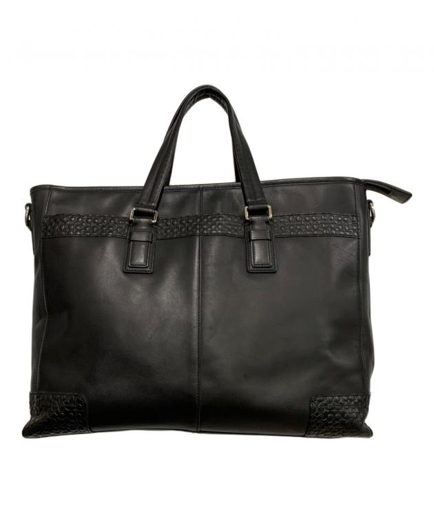 中古・古着通販】COACH (コーチ) ビジネスバッグ ブラック｜ブランド
