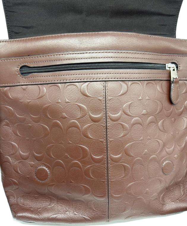 中古・古着通販】COACH (コーチ) ショルダーバッグ ブラウン｜ブランド