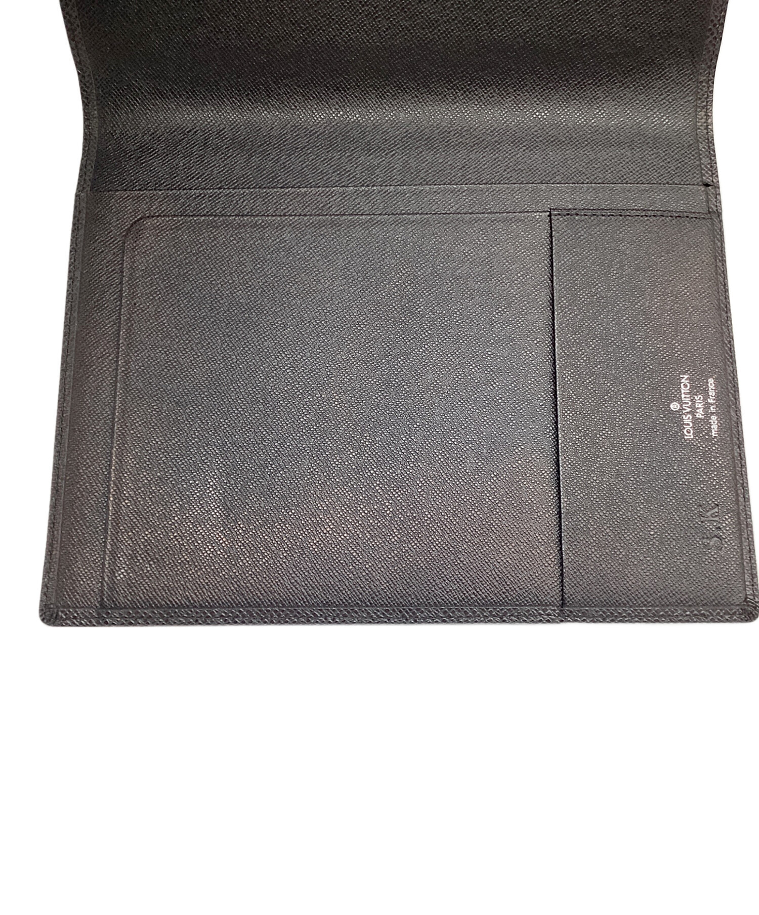 中古・古着通販】LOUIS VUITTON (ルイ ヴィトン) 手帳カバー ブラック