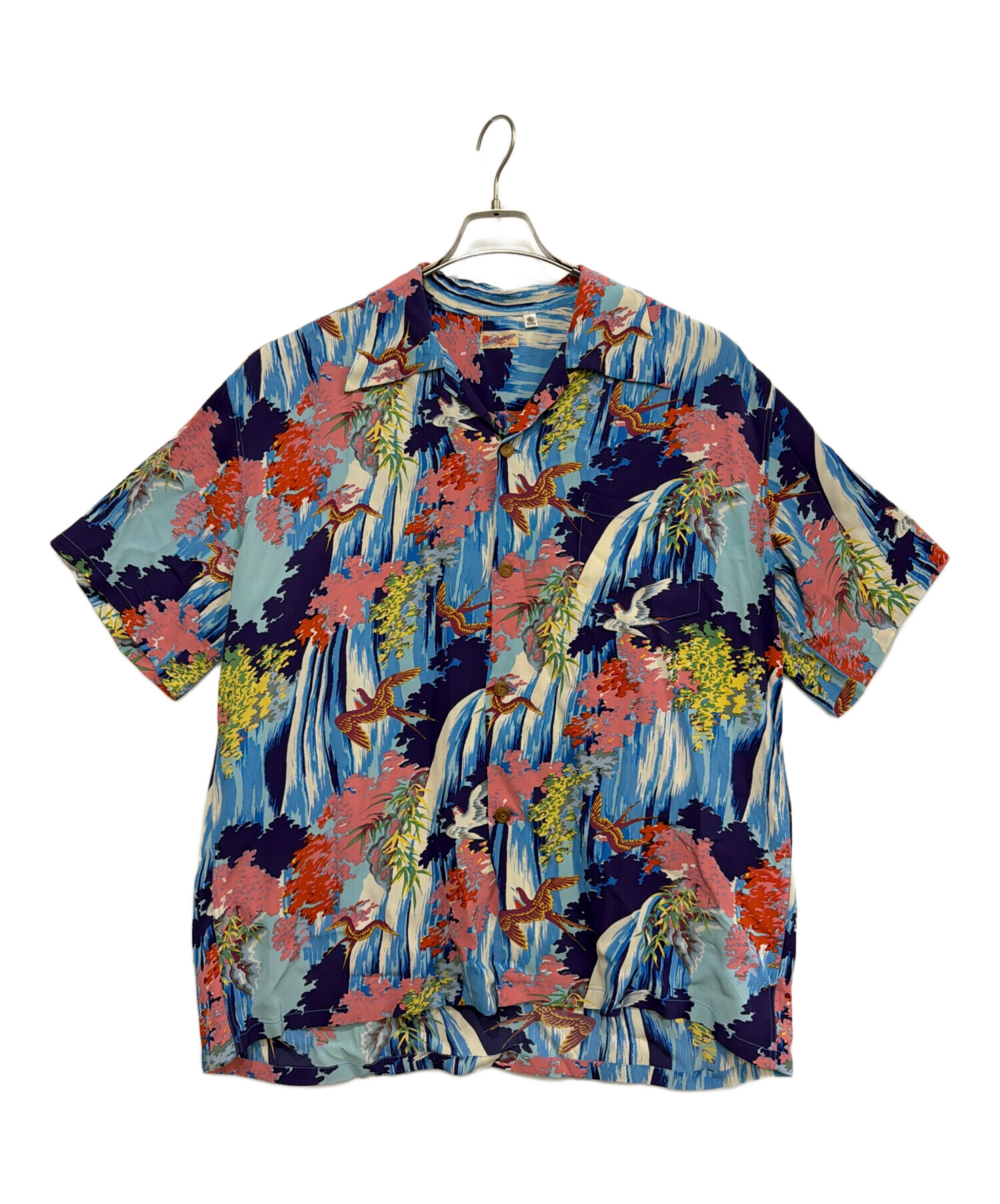 中古・古着通販】Sun Surf (サンサーフ) アロハシャツ ブルー サイズ