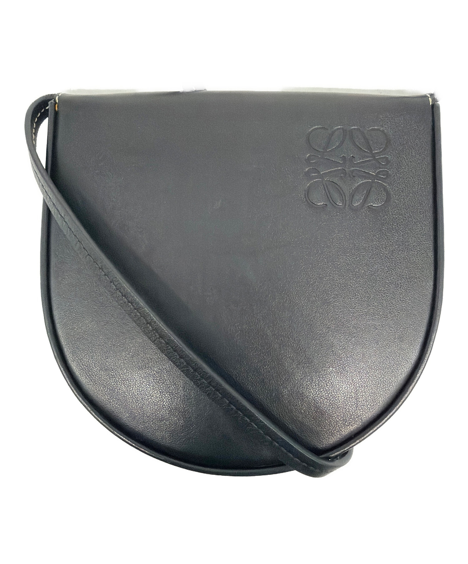 中古・古着通販】LOEWE (ロエベ) ヒールポーチ ブラック｜ブランド