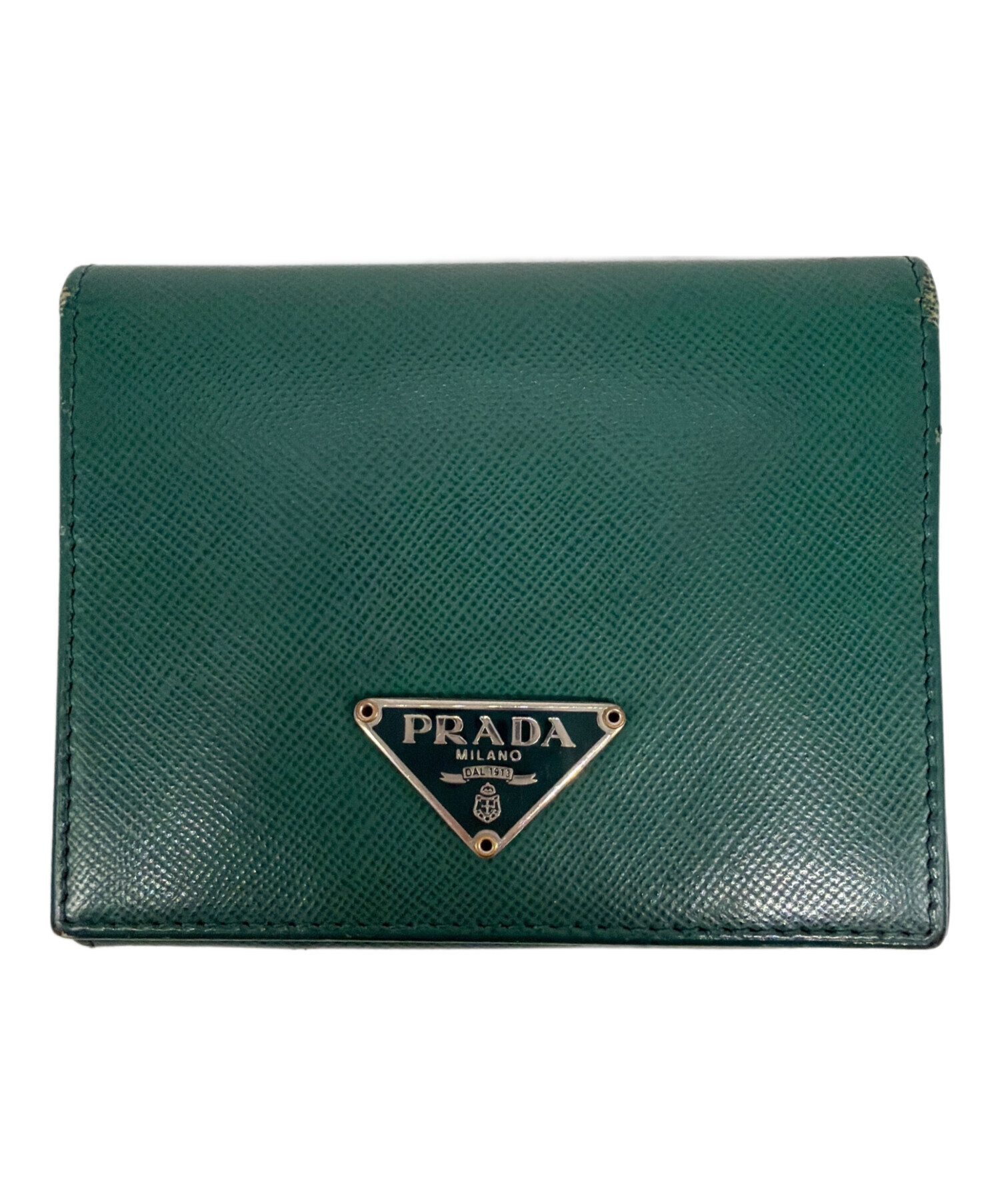 中古・古着通販】PRADA (プラダ) コインケース グリーン｜ブランド