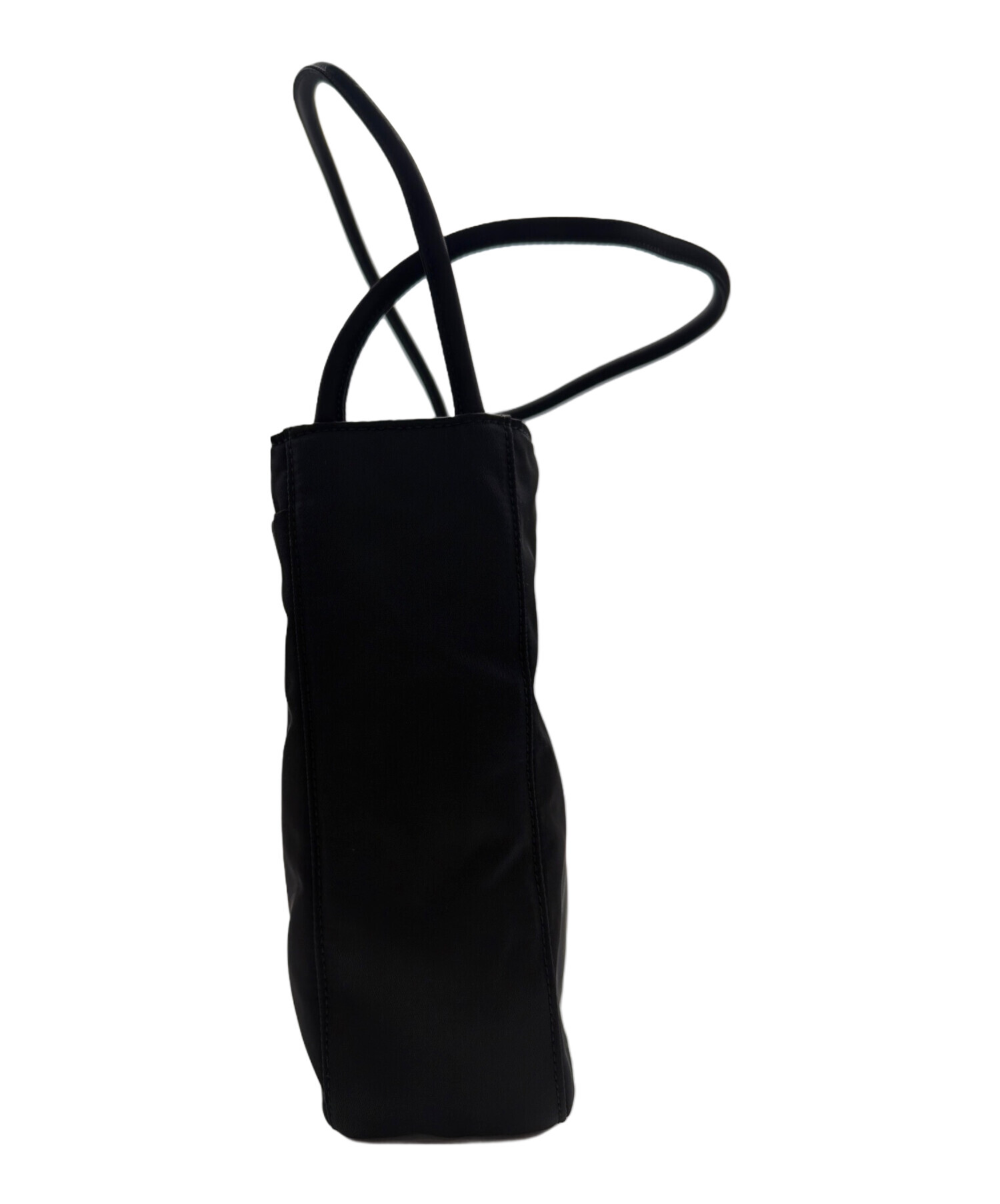 PRADA ブラック トートバッグ 中古・古着通販】PRADA (プラダ) トートバッグ ブラック｜ブランド