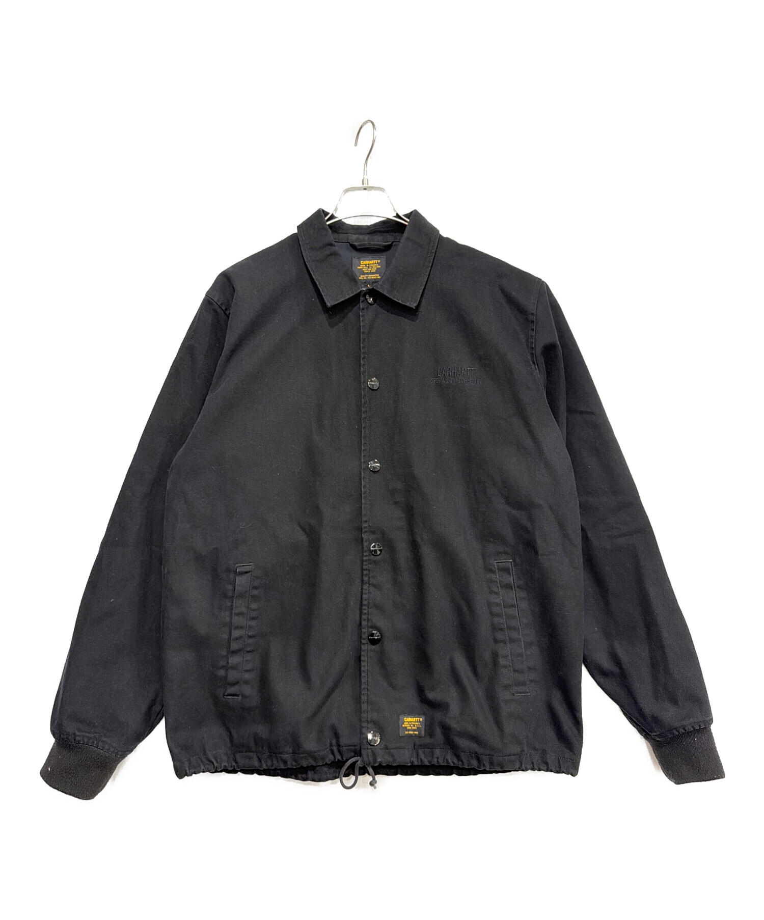 中古・古着通販】CarHartt (カーハート) コーチジャケット ブラック