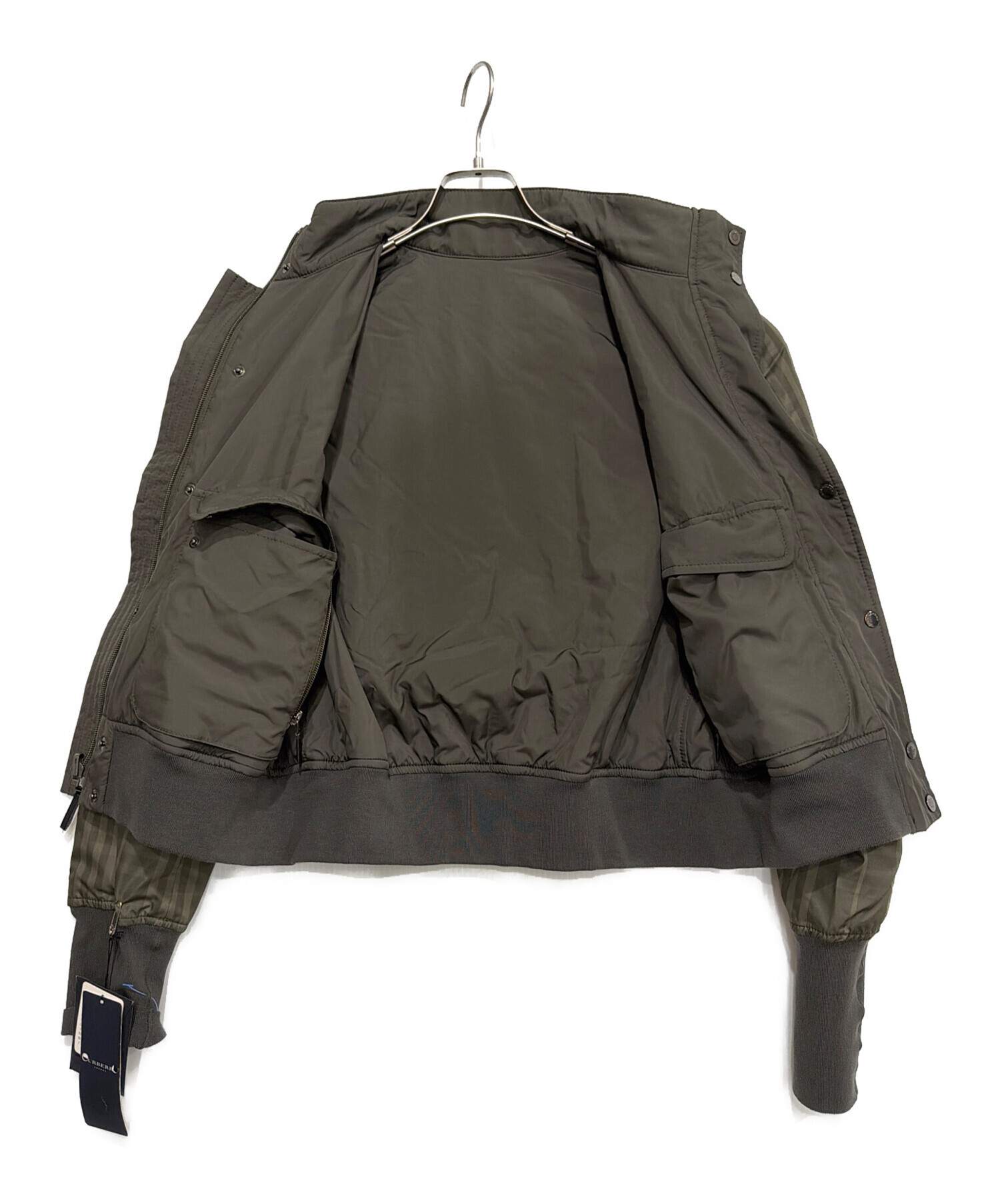 Burberry バーバリー　ジャケット　オリーブ 中古・古着通販】BURBERRY (バーバリー) ナイロンジャケット オリーブ