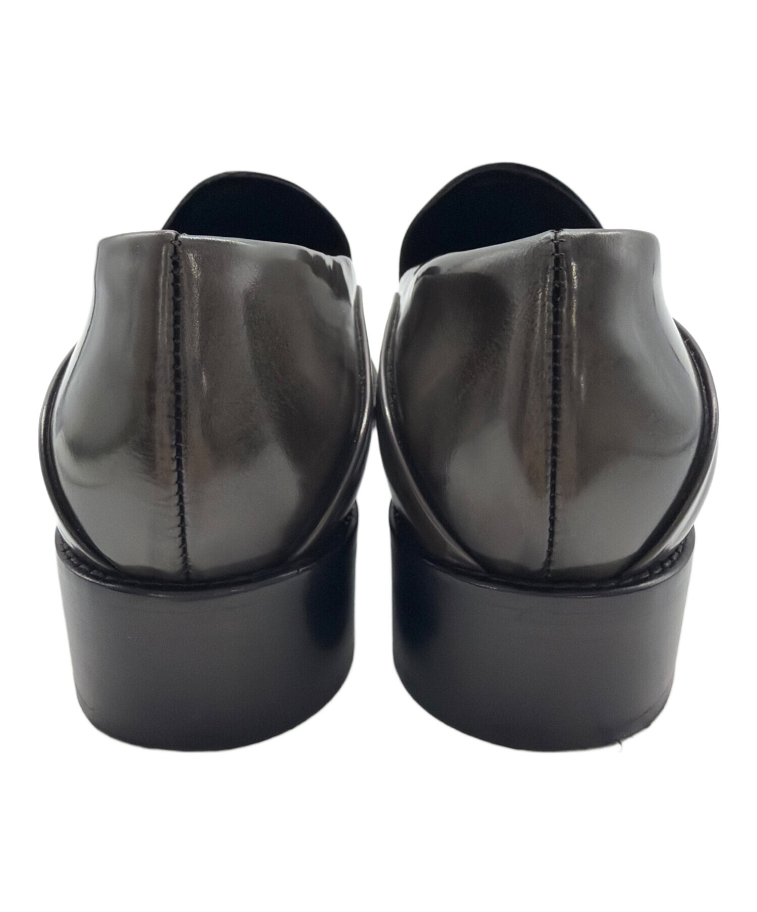 中古・古着通販】PRADA (プラダ) ローファー グレー サイズ:36 1/2