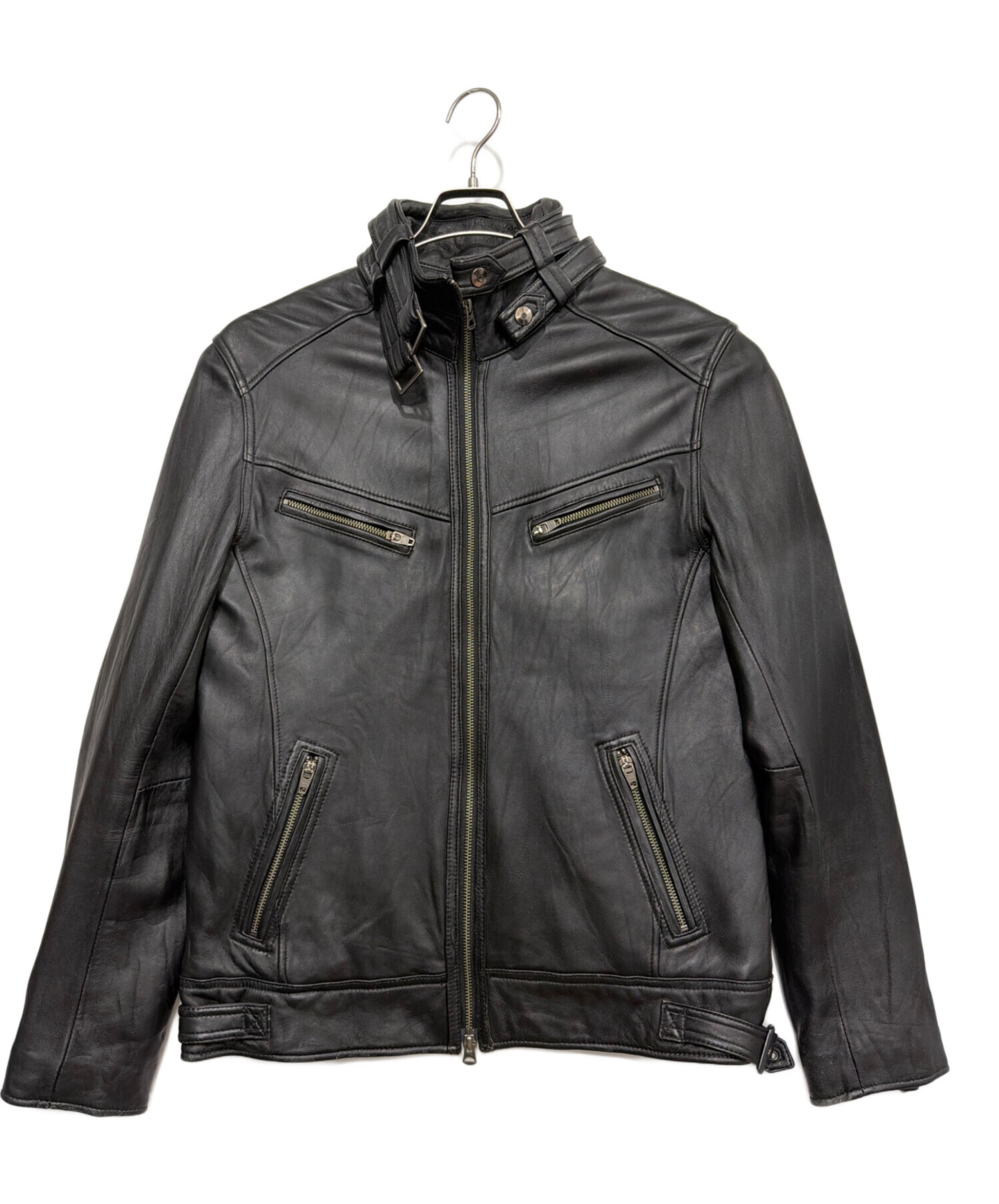 中古・古着通販】JACKROSE (ジャックローズ) ラムレザージャケット