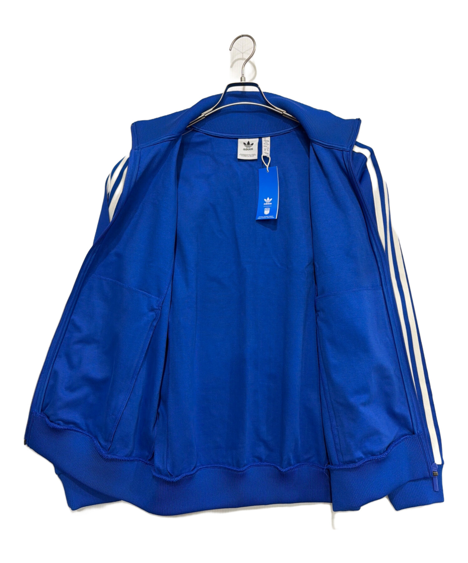 中古・古着通販】adidas (アディダス) トラックジャケット ブルー