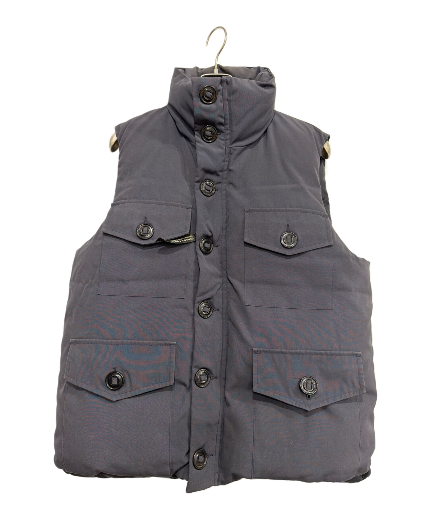 中古・古着通販】CANADA GOOSE (カナダグース) ダウンベスト ネイビー