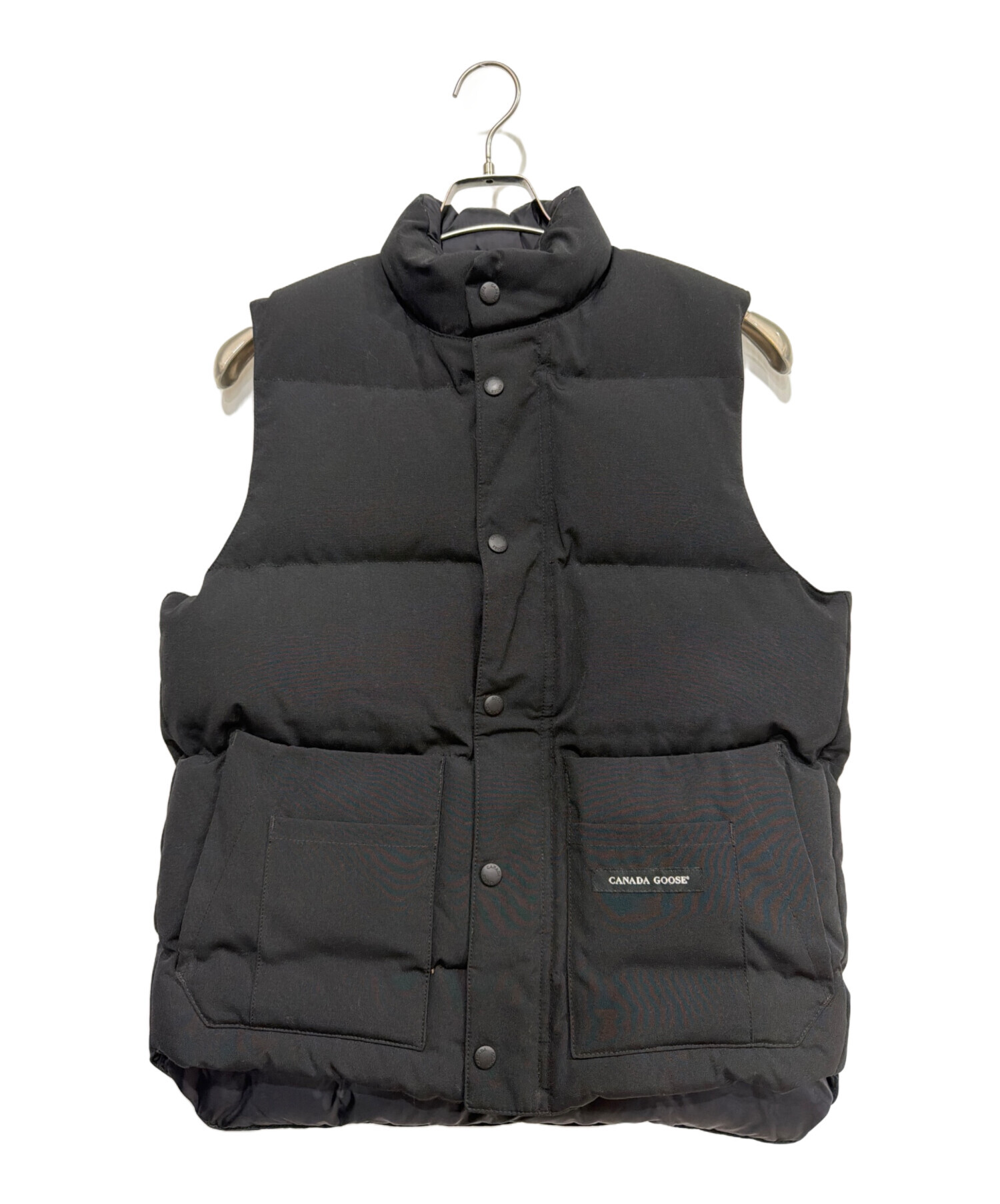 中古・古着通販】CANADA GOOSE (カナダグース) ダウンベスト ブラック