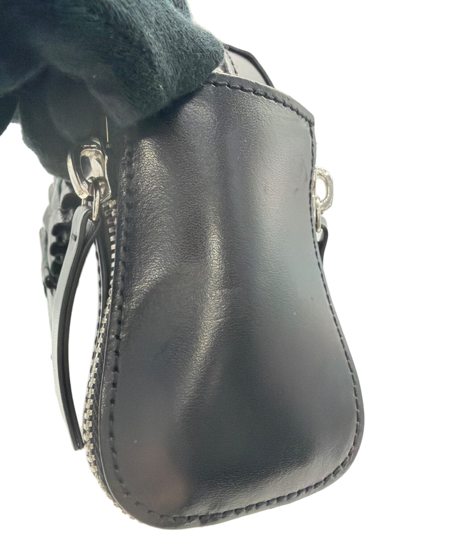 中古・古着通販】DIESEL (ディーゼル) スタッツフリルショルダーバッグ 