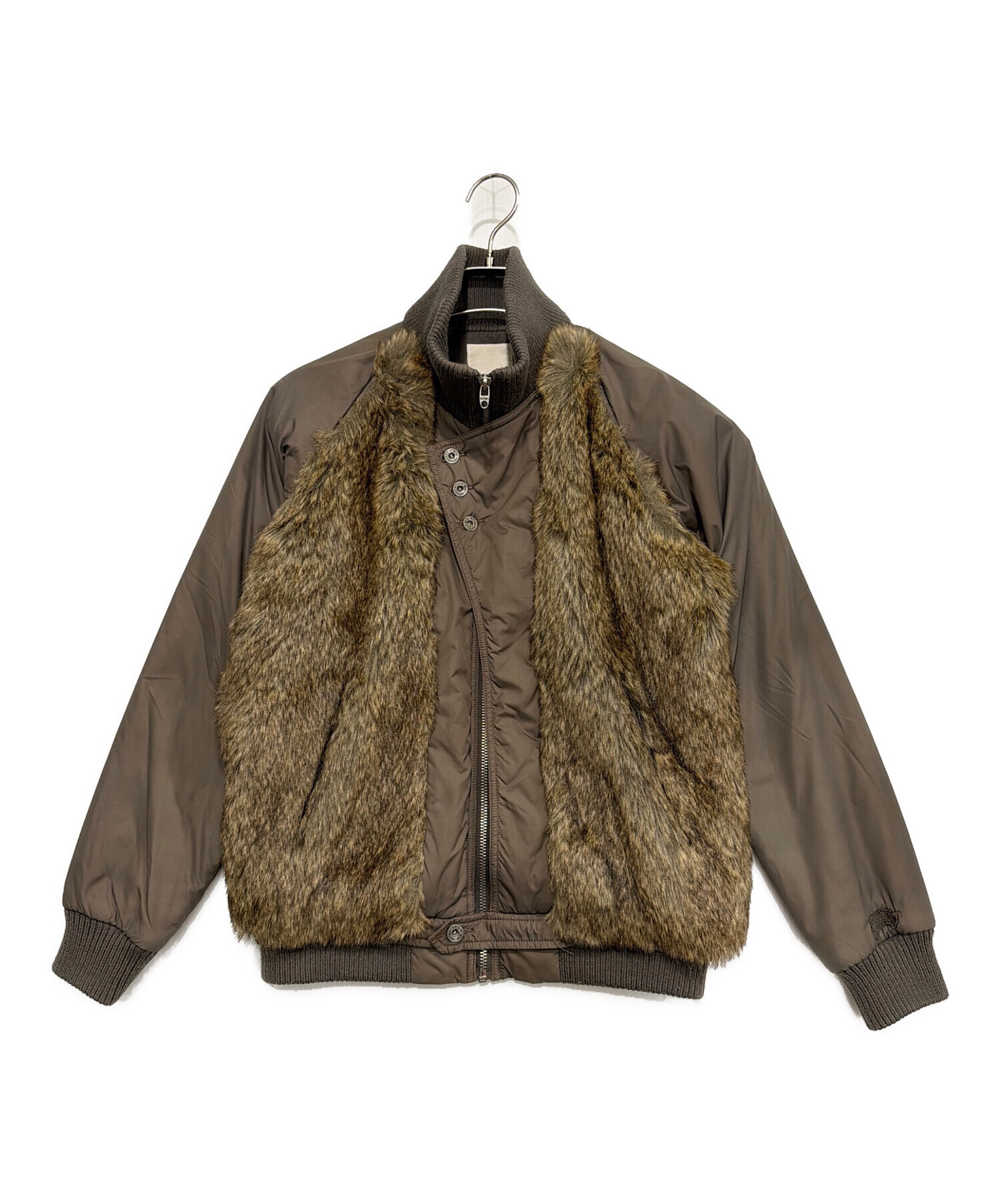 中古・古着通販】DIESEL (ディーゼル) ブルゾン カーキ サイズ:XXS 