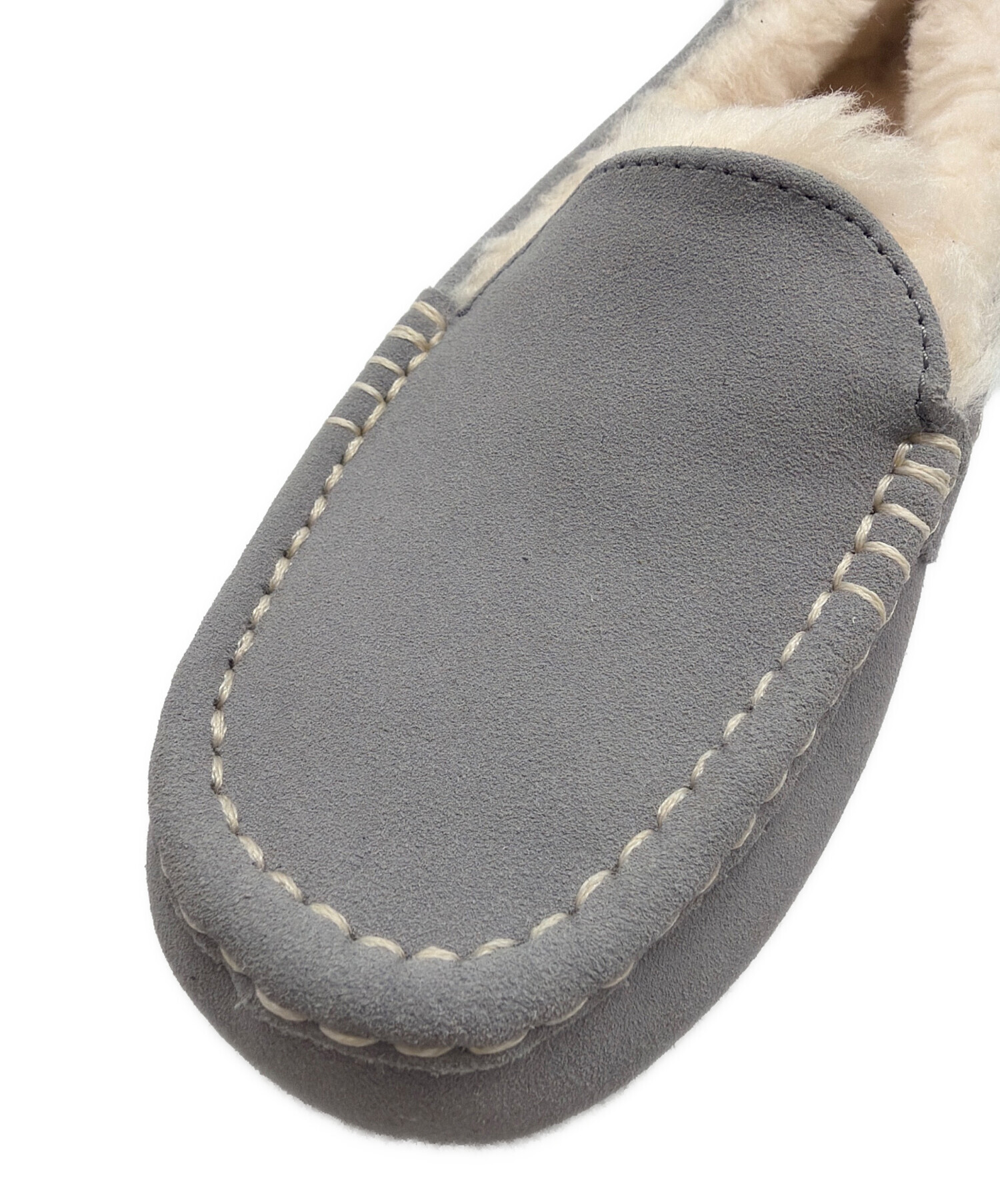 UGG　モカシン　ライトグレー 中古・古着通販】UGG (アグ) モカシンシューズ ライトグレー サイズ