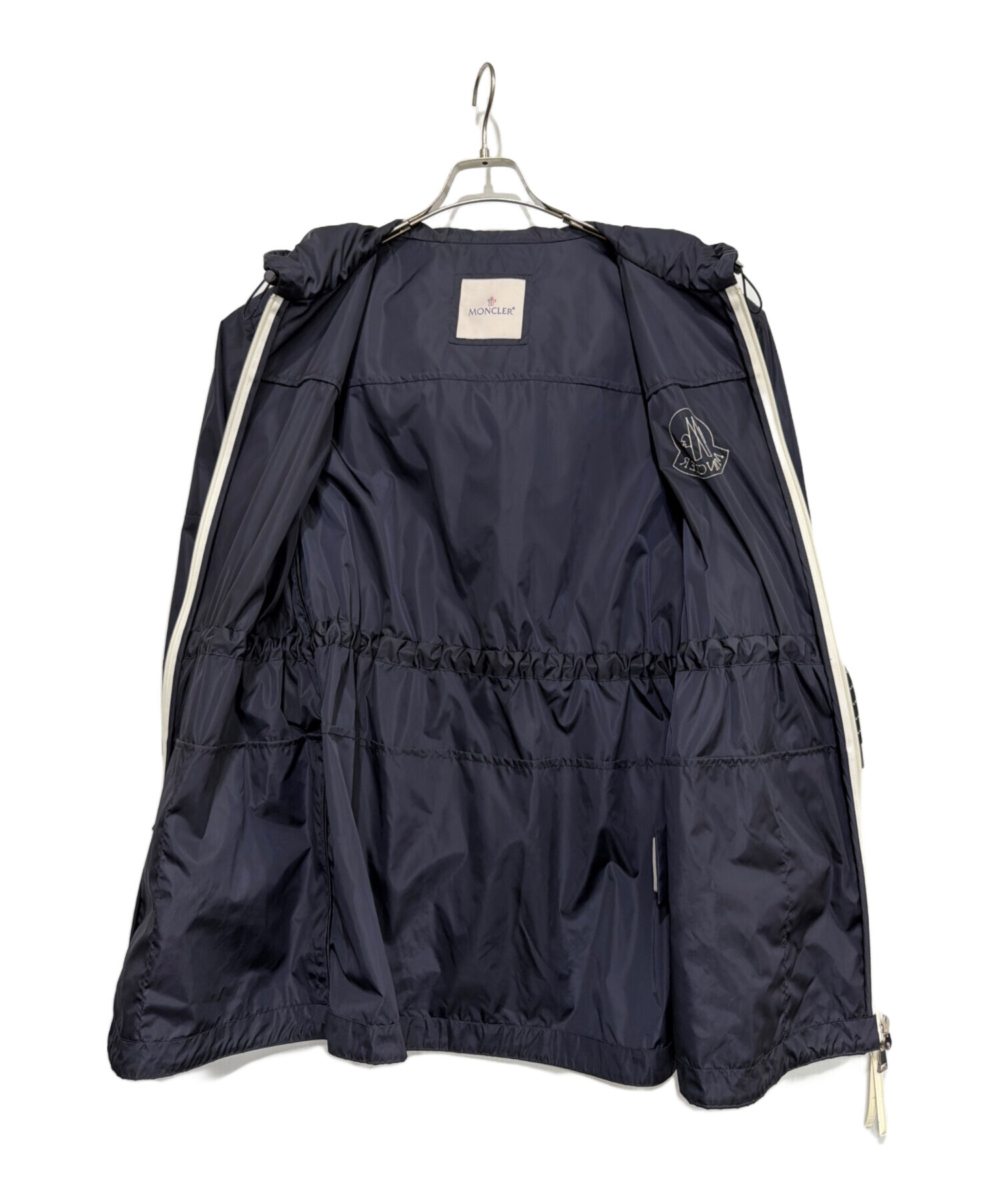 新品未使用　MONCLER　ナイロンパーカー　92 中古・古着通販】MONCLER (モンクレール) ナイロンパーカー ネイビー