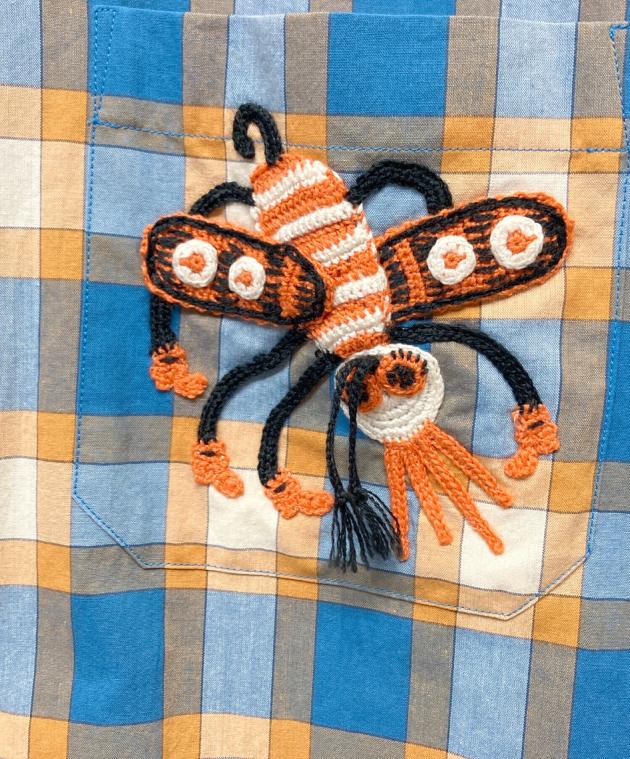 中古・古着通販】GUCCI (グッチ) Freyja Hartas Animal Embroidery