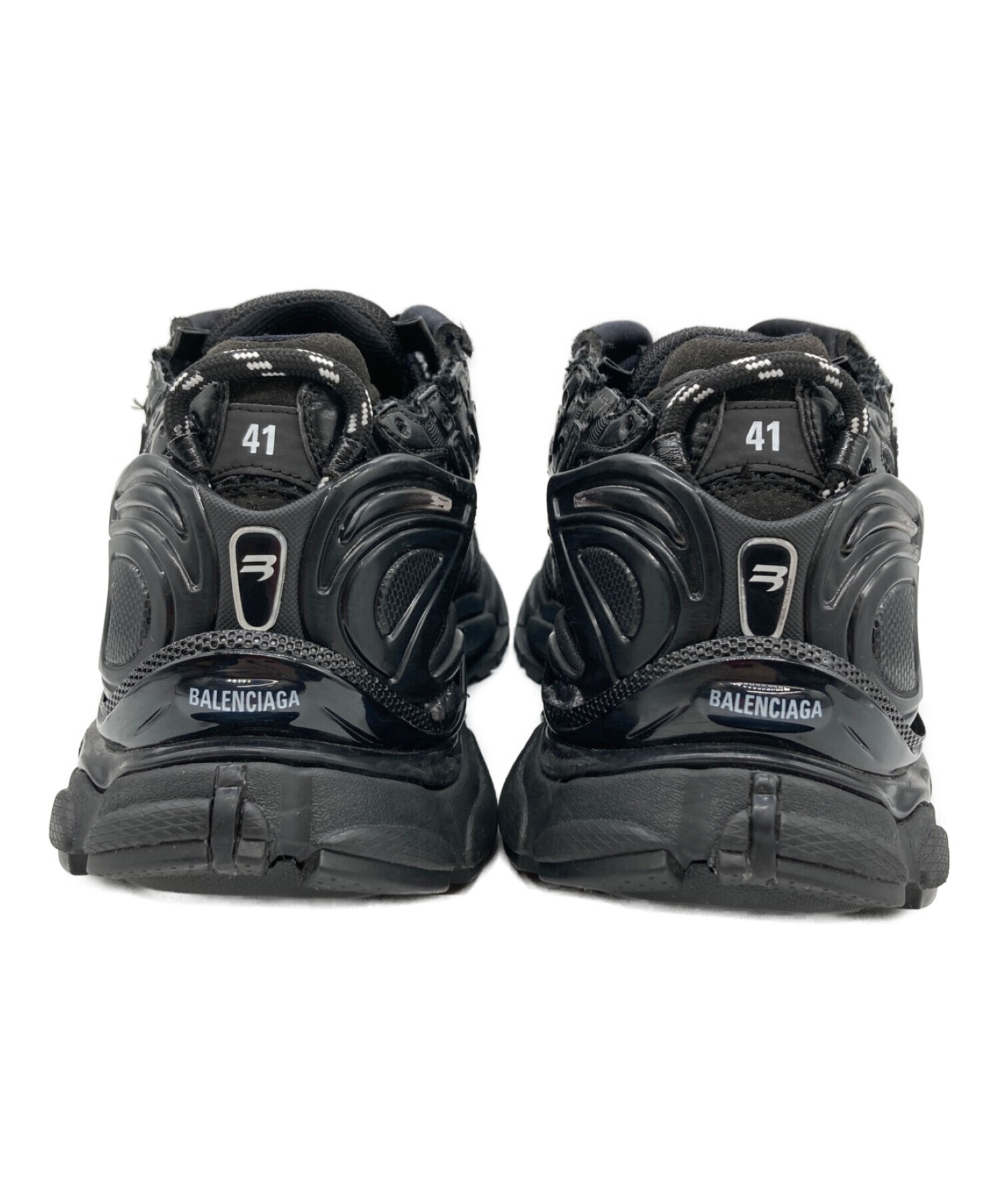 中古・古着通販】BALENCIAGA (バレンシアガ) RUNNER ブラック サイズ