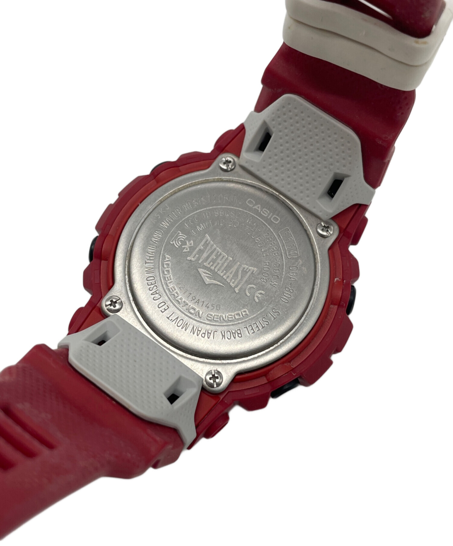 中古・古着通販】CASIO (カシオ) 腕時計 レッド｜ブランド・古着通販 