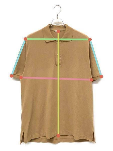 AURALEE PIQUE POLO オーラリー ポロシャツ 中古・古着通販】AURALEE (オーラリー) Super Fine Cotton Pique Big