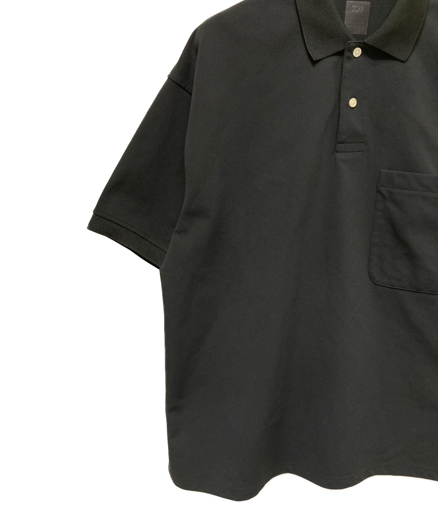 daiwapier39 DAIWA PIER39 ポロシャツ 黒 L TECH POLO SHIRTS ダイワピア39
