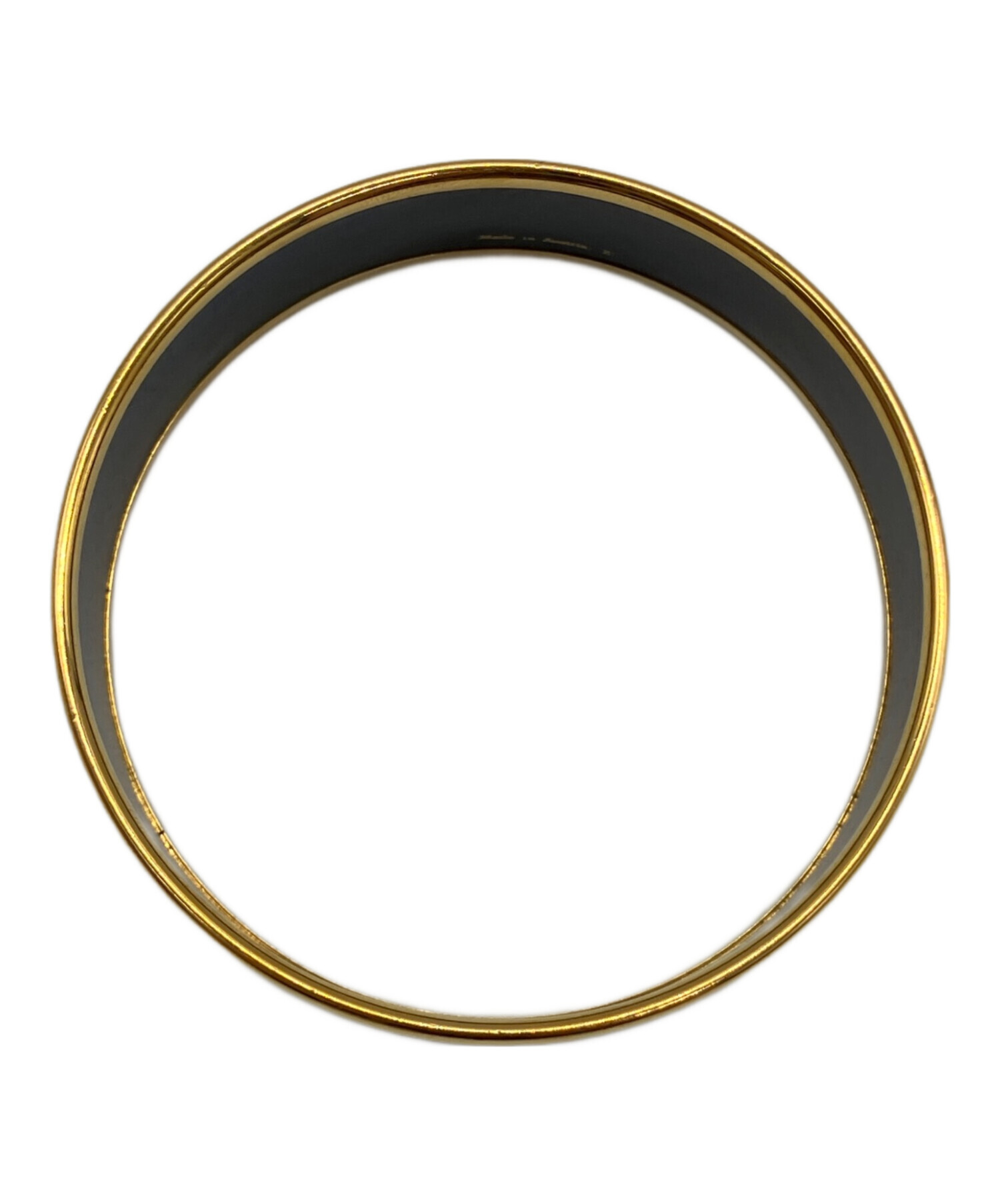 HERMES ブラック イエローバングル エルメスエマイユバングル / HERMES / エルメス ユーズドの販売 emior