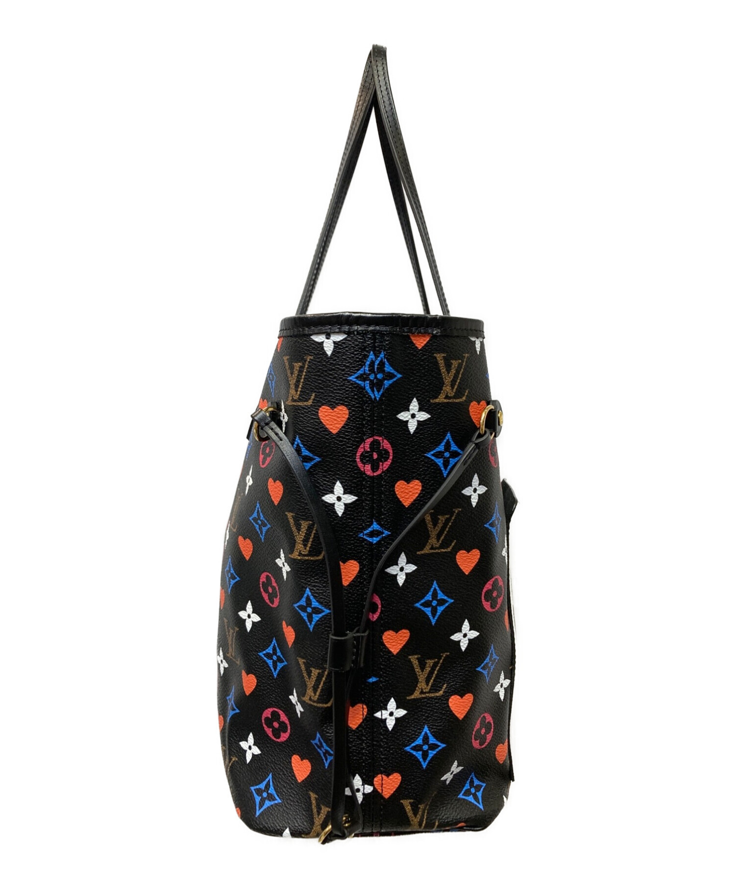 新品未使用　ルイ・ヴィトン　ゲームオン　ネヴァーフル　MM ノワール　ブラック 中古・古着通販】LOUIS VUITTON (ルイ ヴィトン) ゲームオン