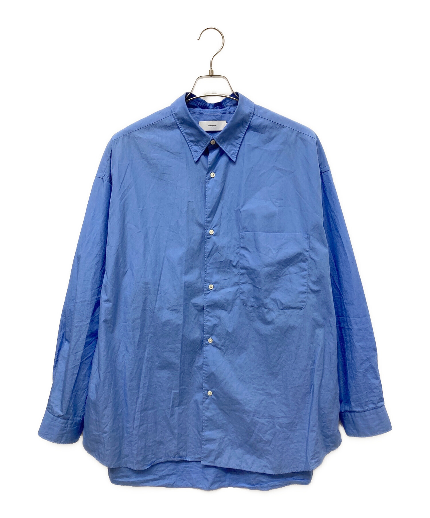 中古・古着通販】Graphpaper (グラフペーパー) Broad L/S Oversized 