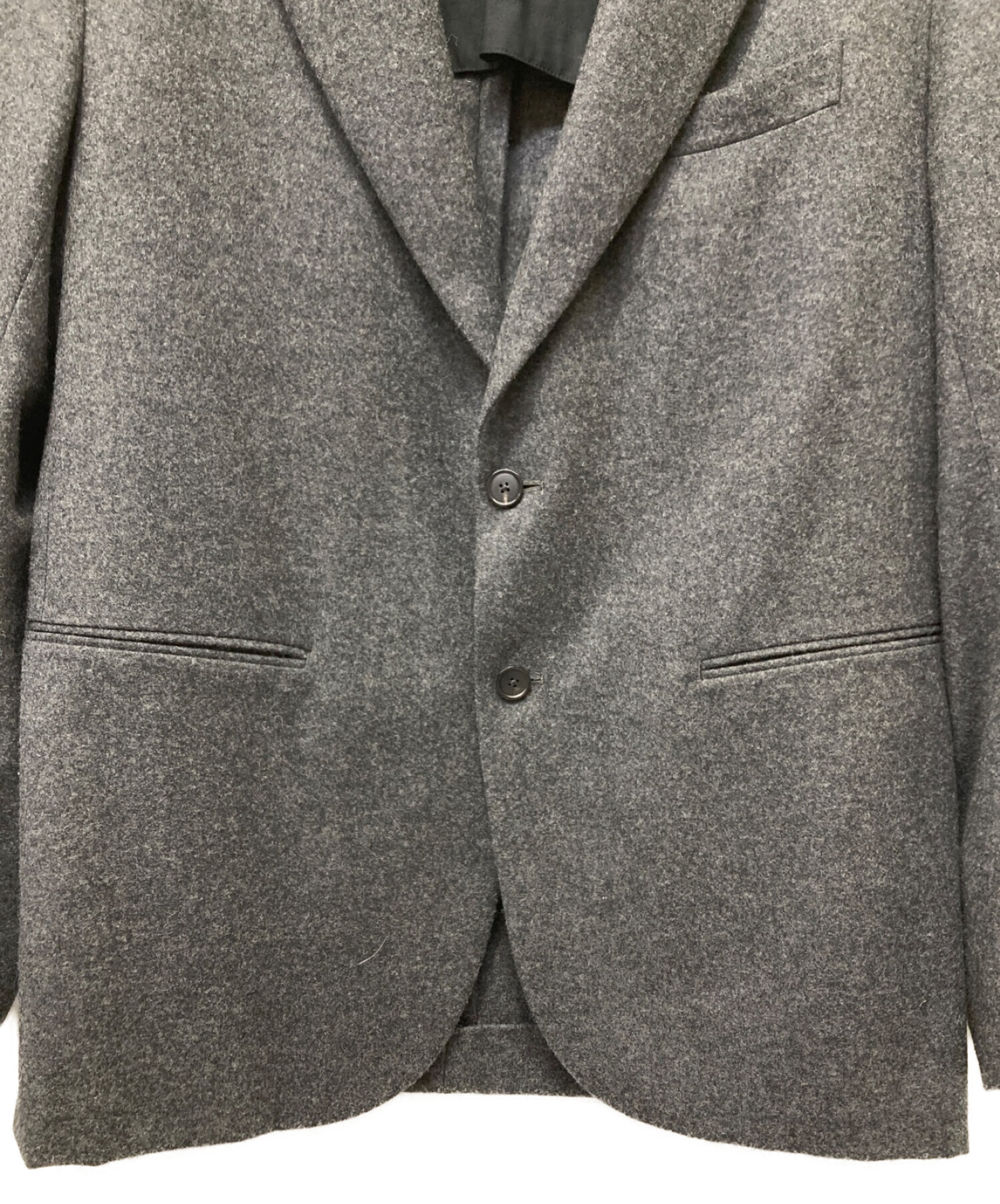 中古・古着通販】HEUGN (ユーゲン) テーラードジャケット グレー