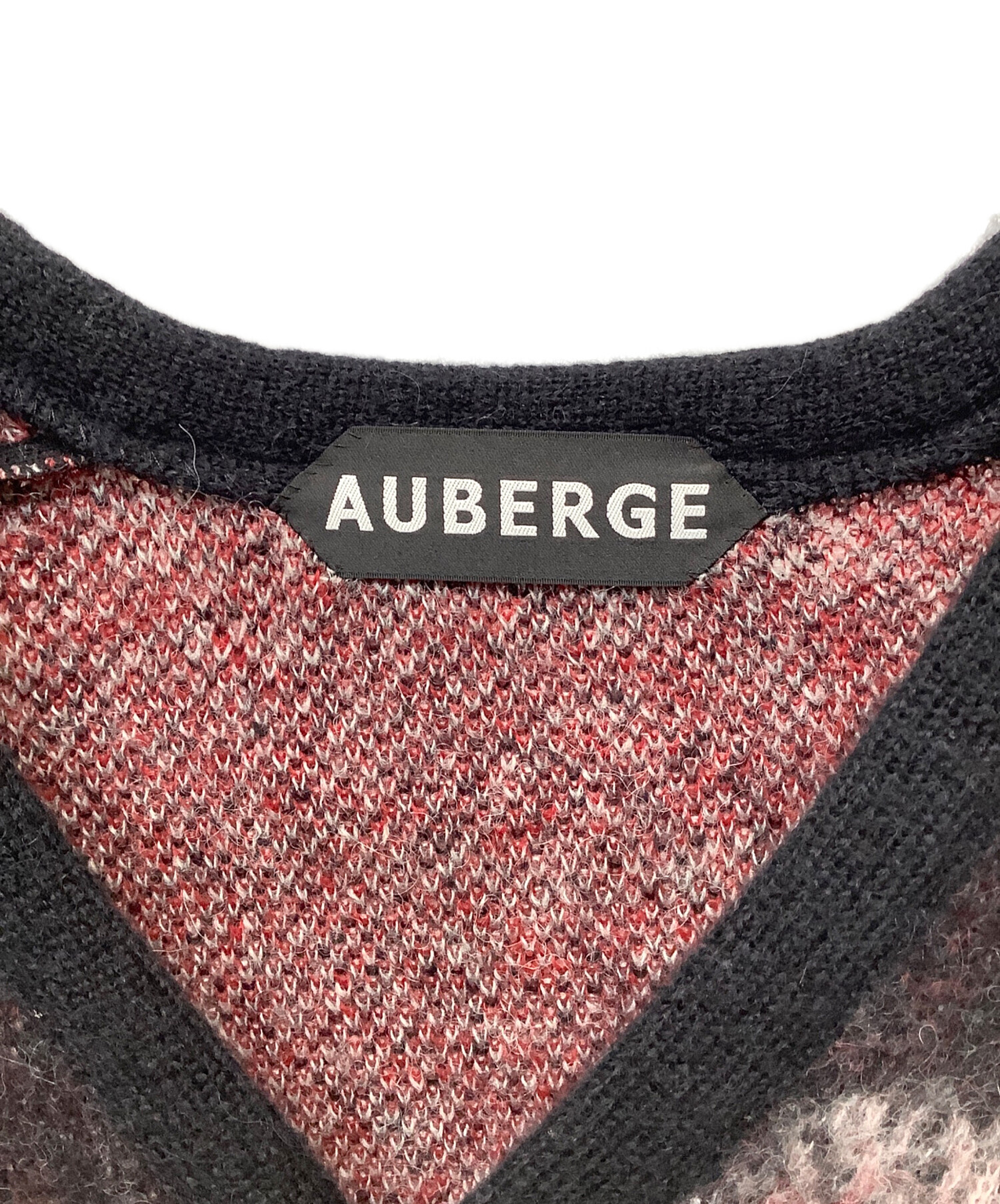 中古・古着通販】AUBERGE (オーベルジュ) 総柄アルパカ混ニット