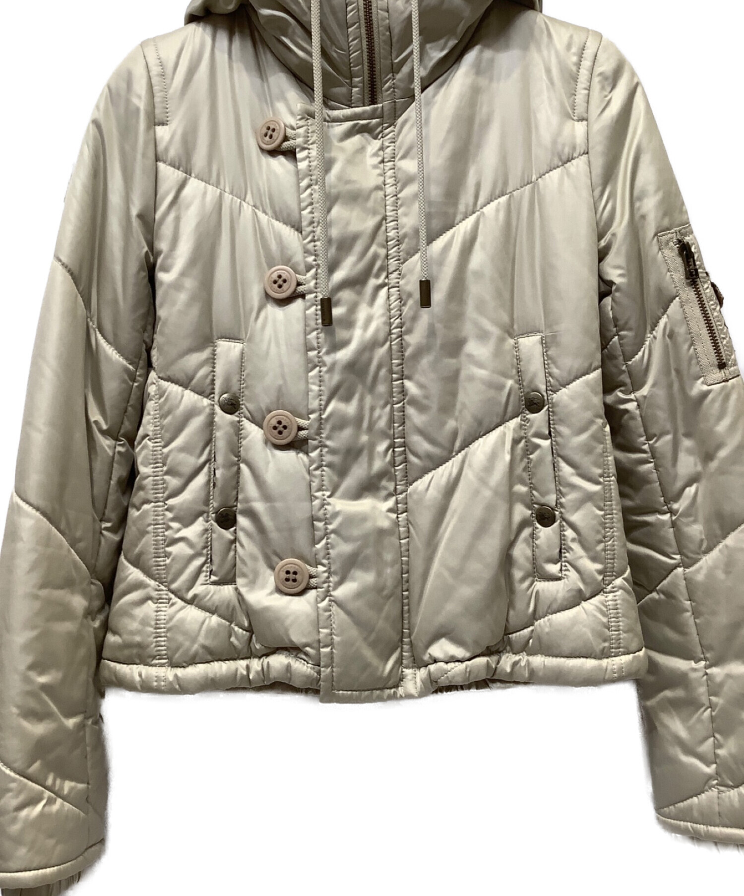 美品　BURBERRY　BLUE LABEL　ヴィンテージ中綿ブルゾン 中古・古着通販】BURBERRY BLUE LABEL (バーバリーブルーレーベル