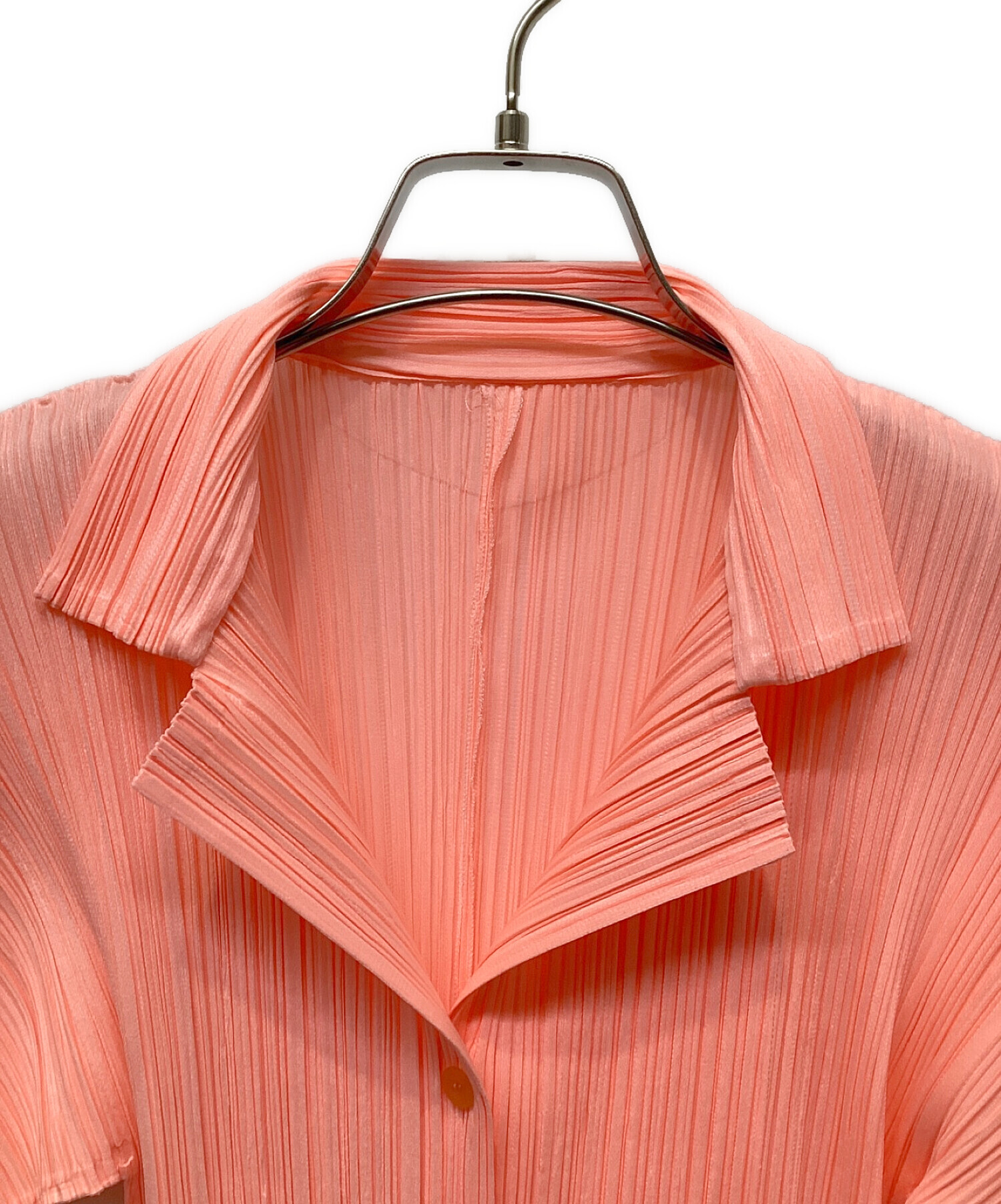 PLEATS PLEASE (プリーツプリーズ) プリーツブラウス ピンク サイズ:3 