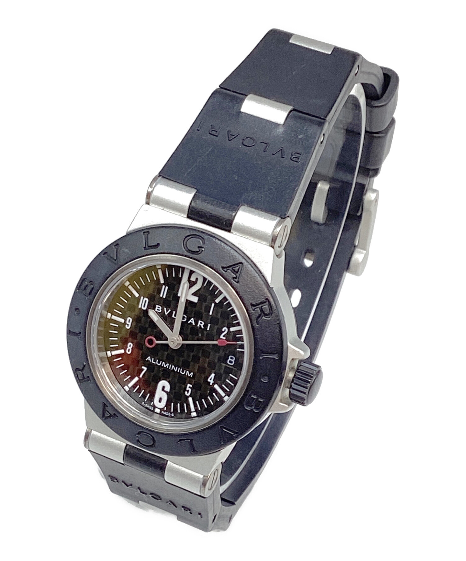 中古・古着通販】BVLGARI (ブルガリ) 腕時計 ブラック|ブランド・古着 中古・古着通販】BVLGARI (ブルガリ) 腕時計 ブラック|ブランド・古着