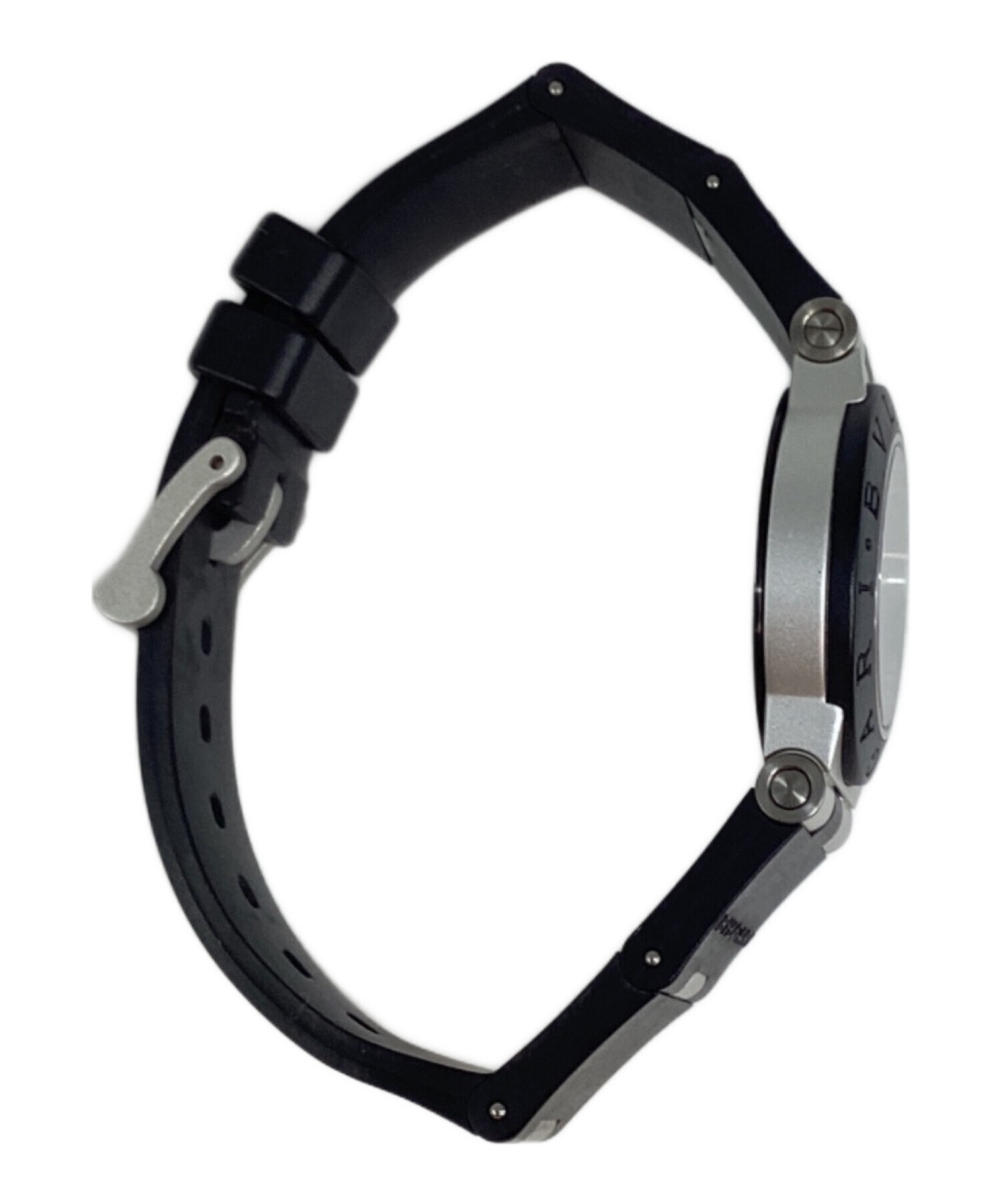 中古・古着通販】BVLGARI (ブルガリ) 腕時計 ブラック｜ブランド・古着