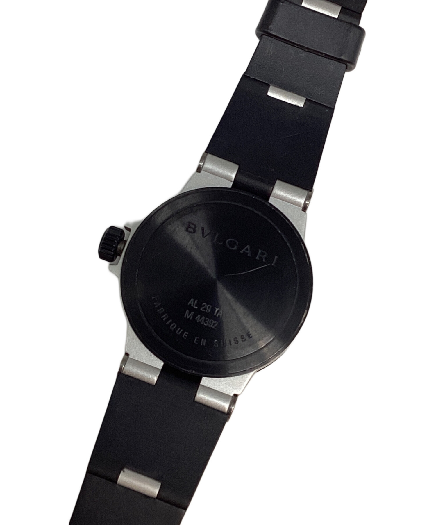 中古・古着通販】BVLGARI (ブルガリ) 腕時計 ブラック｜ブランド・古着