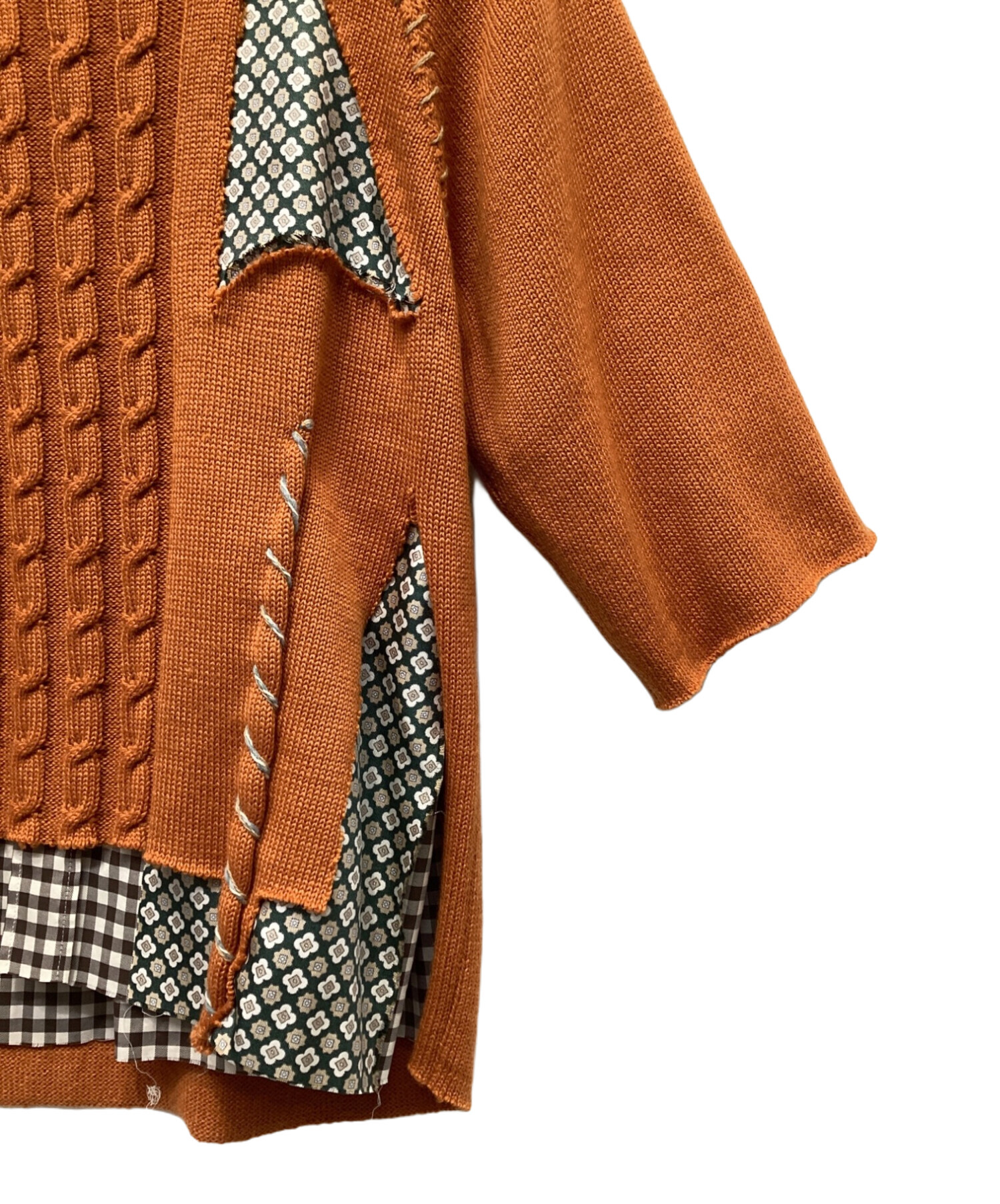 専用！MM6 Maison Margiela オレンジ　ニット 中古・古着通販】Maison Margiela (メゾンマルジェラ) ウールニット