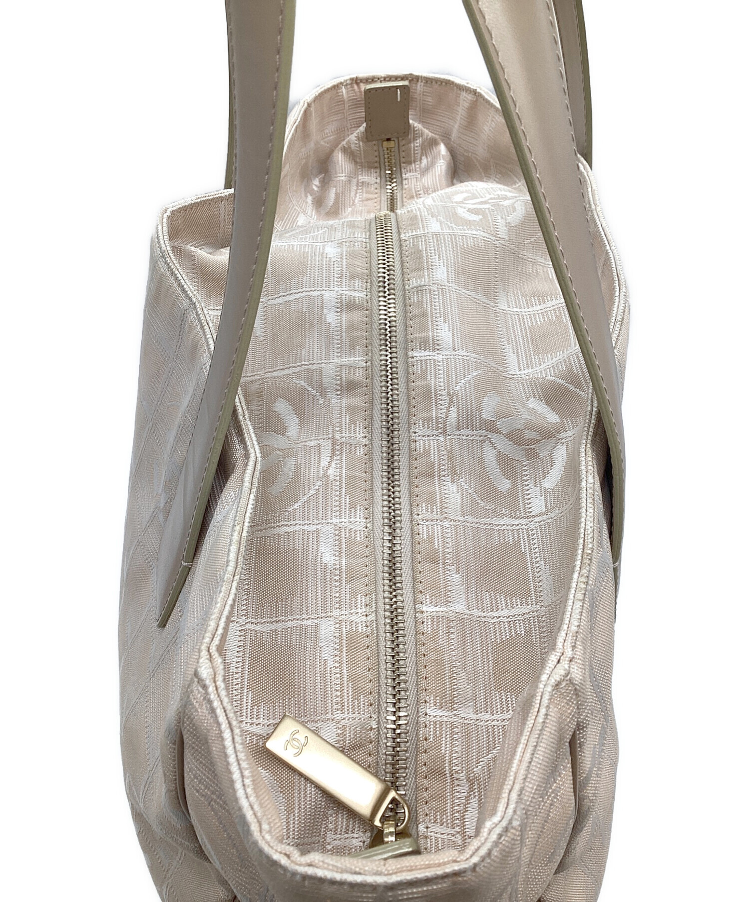 中古・古着通販】CHANEL (シャネル) ニュートラベルライン ベージュ