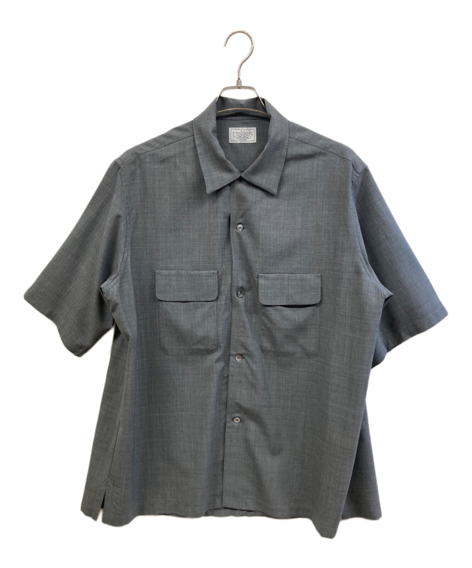 新品 Unlikely 半袖シャツ Lサイズ　アンライクリー 中古・古着通販】Unlikely (アンライクリー) 半袖スポーツオープン