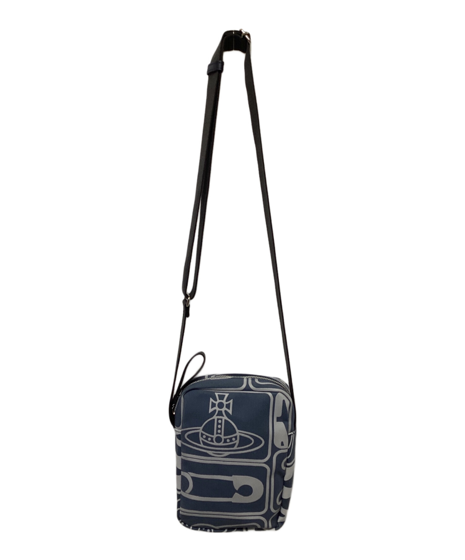 美品✨Vivienne Westwood ネイビー ショルダーバッグ 中古・古着通販】Vivienne Westwood (ヴィヴィアンウエストウッド